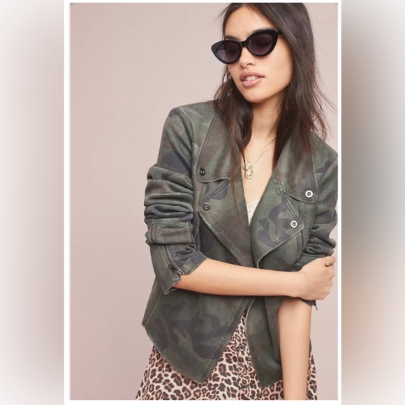Anthropologie Marrakech Camo Jacket - Picture 1 of 8
